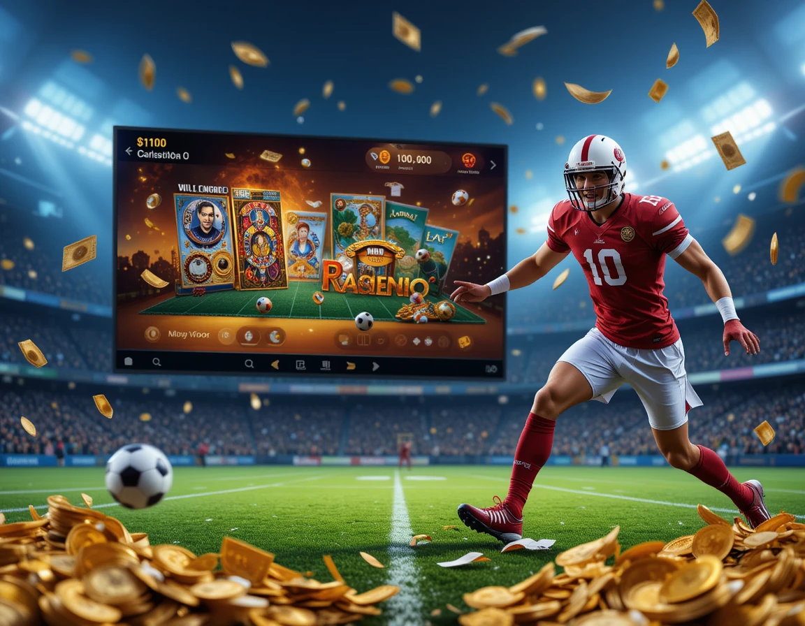 Exemplo de Cash Out em uma partida de futebol